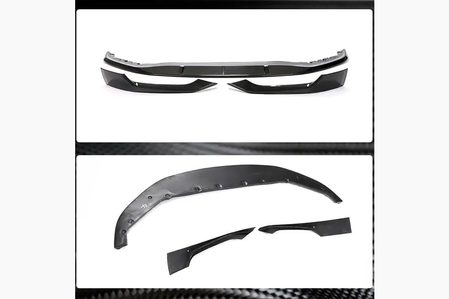 BMW 5er G30/G31 2017–2023 Frontspoiler Lippe V1 für M-Sport 2021-2024, Carbon Foto 4