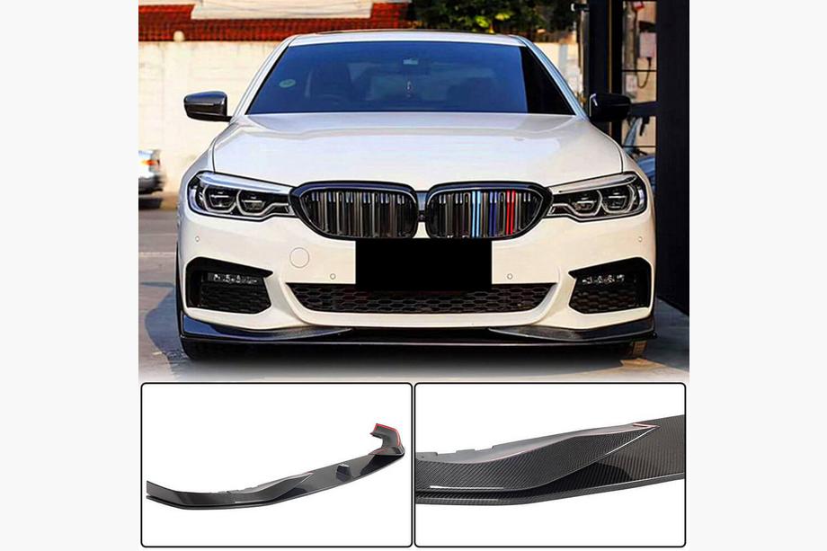 BMW 5er G30/G31 2017–2023 Frontlippe V1 für M-Sport 2017-2020, Carbon Foto 1