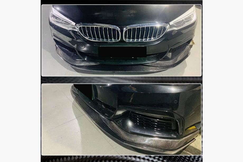 BMW 5er G30/G31 2017–2023 Frontlippe V1 für M-Sport 2017-2020, Carbon Foto 4