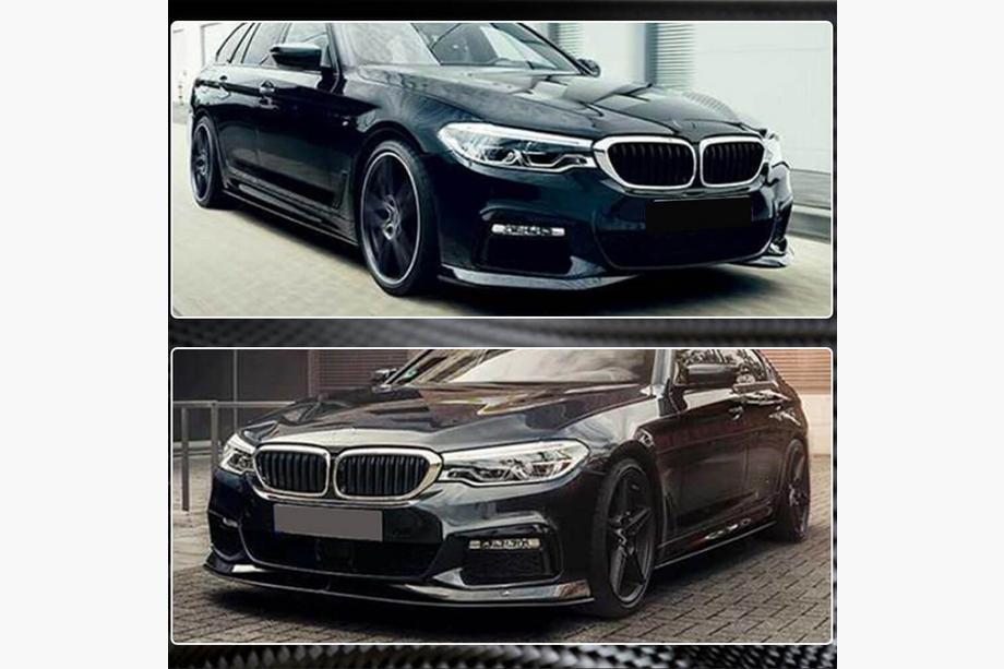BMW 5er G30/G31 2017–2023 Frontlippe V1 für M-Sport 2017-2020, Carbon Foto 5