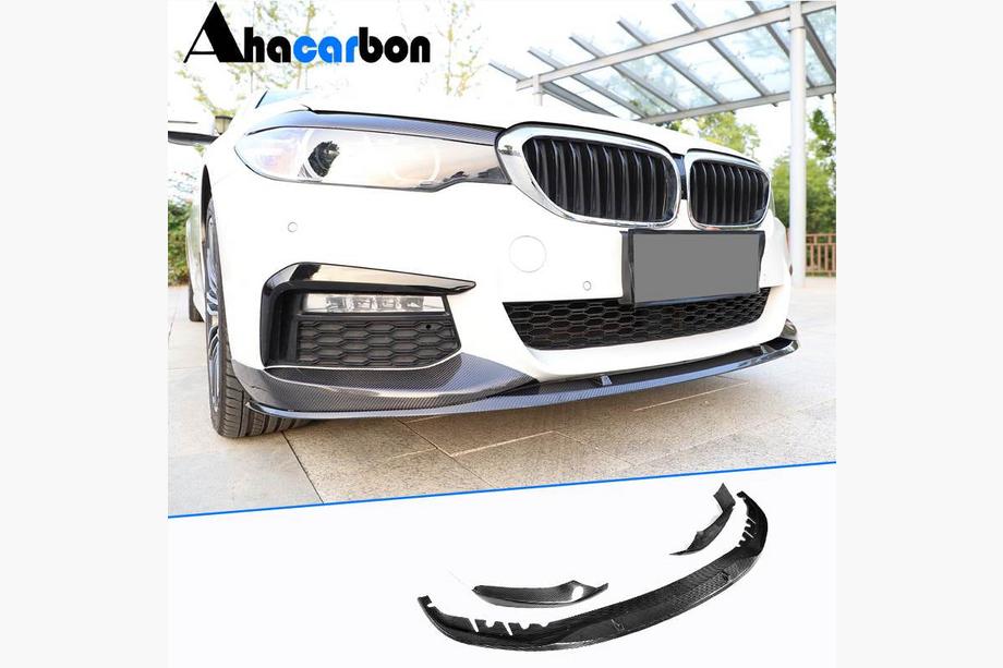 BMW 5er G30/G31 2017–2023 Frontspoiler Lippe V6 für M-Sport 2017-2020 Carbon Image