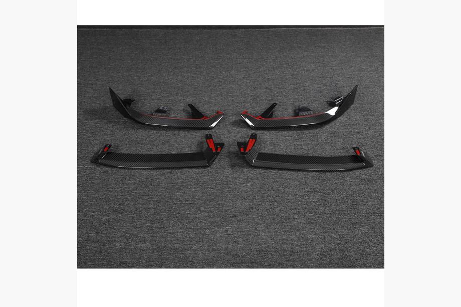 BMW 5/i5 Series G60/G60E/G61 2023- Frontlippe Stoßstange (für M-Sport, Carbon) Foto 4