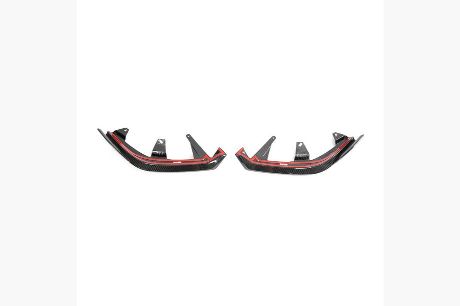 BMW 5/i5 Series G60/G60E/G61 2023- Frontlippe Stoßstange (für M-Sport, Carbon) Foto 6