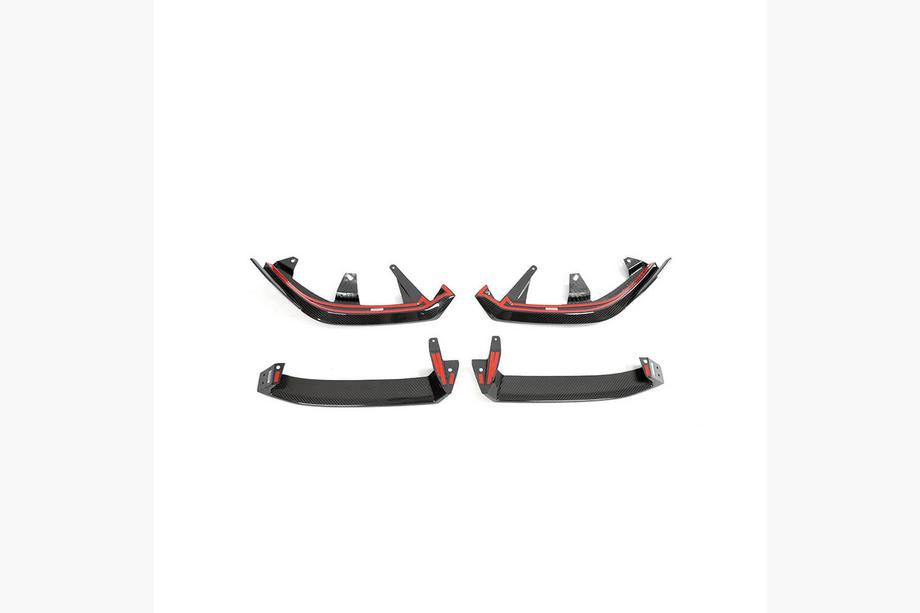 BMW 5/i5 Series G60/G60E/G61 2023- Frontlippe Stoßstange (für M-Sport, Carbon) Foto 7