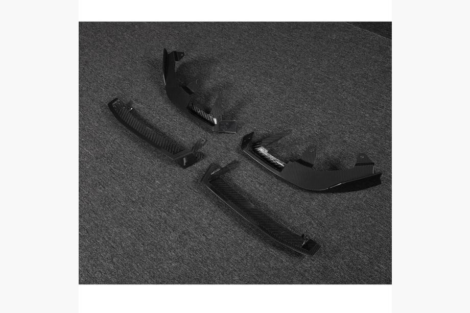 BMW 5/i5 Series G60/G60E/G61 2023- Frontlippe Stoßstange (für M-Sport, Carbon) Foto 9