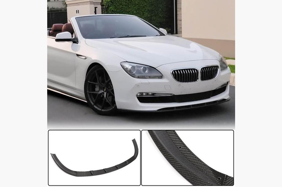 BMW 6 Series F12/F13/F06 2011-2018 Frontstoßstangenlippe FRP V2 (Base) Foto 2