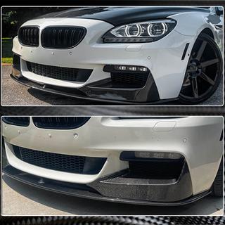 Frontstoßstange Lippe V1 Aufsatz (für M-Sport, Carbon) BMW 6 Series F12/F13/F06 2011-2018 Foto 3