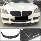 BMW 6 Series F12/F13/F06 2011-2018 Frontlippe V2 für M-Sport, Carbon Foto 1