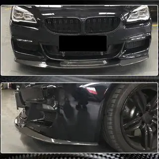 Frontlippe V2 für M-Sport, Carbon Foto 4