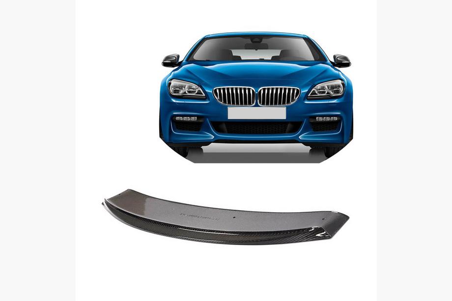 BMW 6 Series F12/F13/F06 2011-2018 Frontlippe V3 für M-Sport, Carbon Foto 1