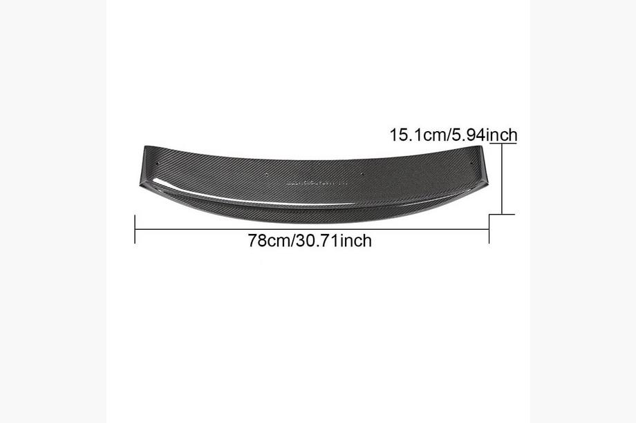 BMW 6 Series F12/F13/F06 2011-2018 Frontlippe V3 für M-Sport, Carbon Foto 6