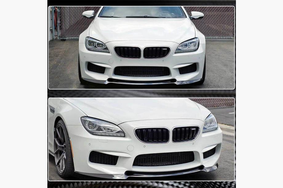 BMW 6 Series F12/F13/F06 2011-2018 Frontlippe V1 für M6, Carbon Foto 5