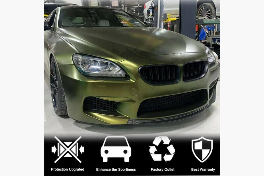BMW 6 Series F12/F13/F06 2011-2018 Frontlippe V2 für M6, Carbon Foto 3