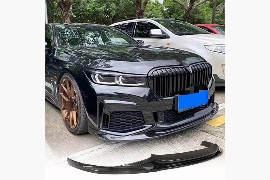 BMW 7 Series G11/G12 2015-2022 Frontlippe V2 für M-Sport 2019-2022, Carbon Foto 1