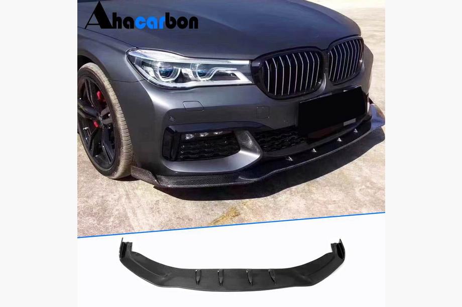 BMW 7 Series G11/G12 2015-2022 Frontlippe V2 für M-Sport 2016-2019, Carbon Image