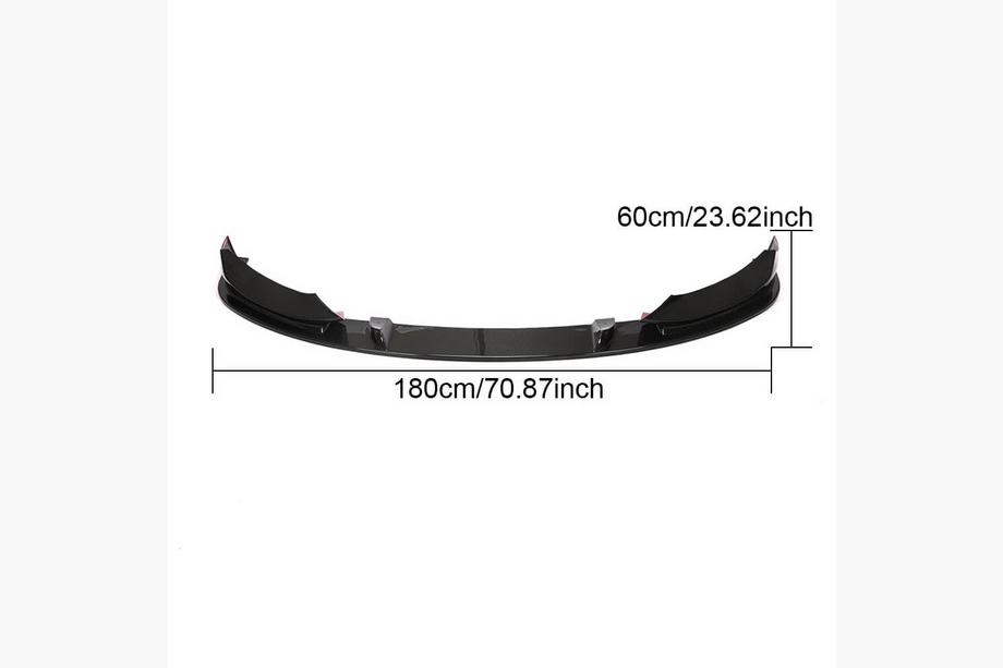 BMW 8 Series G14/G15/G16 2018- Frontlippe V2 für M-Sport, Carbon Foto 6