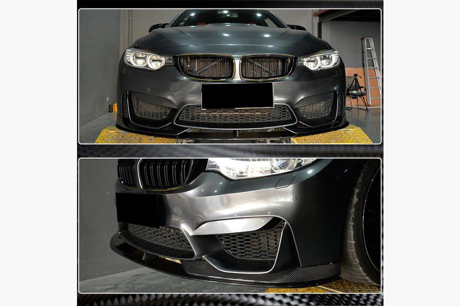 BMW 3 Series F30/F31 2012-2019 Frontlippe V2 für F80 Carbon Foto 3