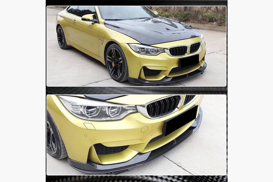 BMW 3 Series F30/F31 2012-2019 Frontlippe V2 für F80 Carbon Foto 4