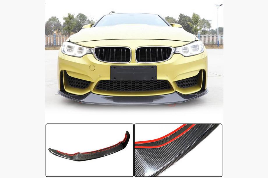 BMW 3 Series F30/F31 2012-2019 Frontspoiler Lippe V7 für F80 Carbon Foto 1
