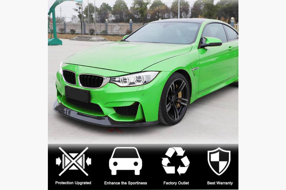 BMW 3 Series F30/F31 2012-2019 Frontspoiler Lippe V7 für F80 Carbon Foto 3