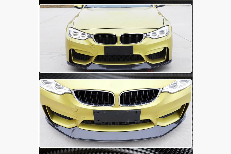 BMW 3 Series F30/F31 2012-2019 Frontspoiler Lippe V7 für F80 Carbon Foto 5