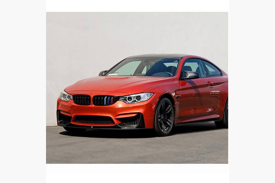 BMW 4 Series F32/F33/F36 2012-2020 Frontlippe V2 für F82/F83, Carbon Foto 2