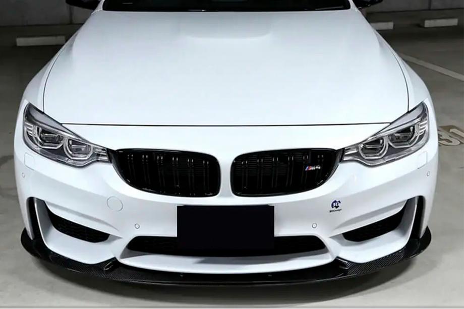 BMW 4 Series F32/F33/F36 2012-2020 Frontlippe V4 für F82/F83, Carbon Foto 3