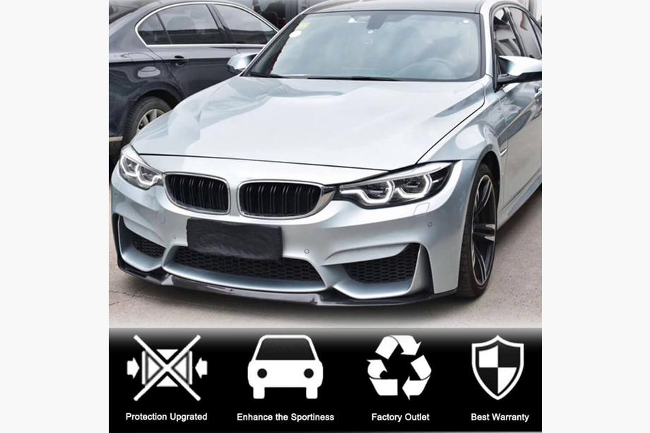 BMW 4 Series F32/F33/F36 2012-2020 Frontspoiler Lippe V8 für F82/F83, Carbon Foto 2