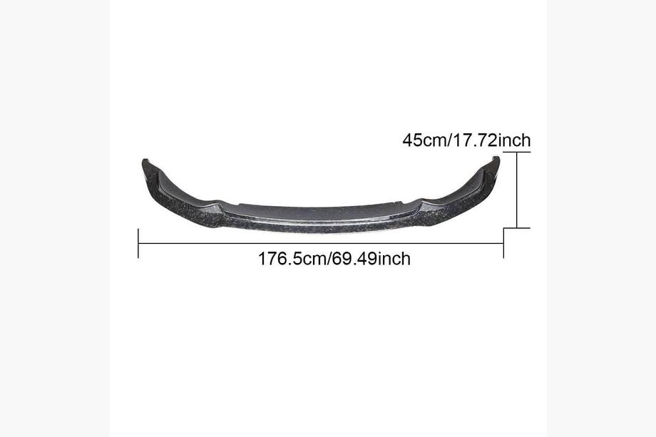 BMW 4 Series F32/F33/F36 2012-2020 Frontlippe V11 für F82/F83, Carbon Foto 2