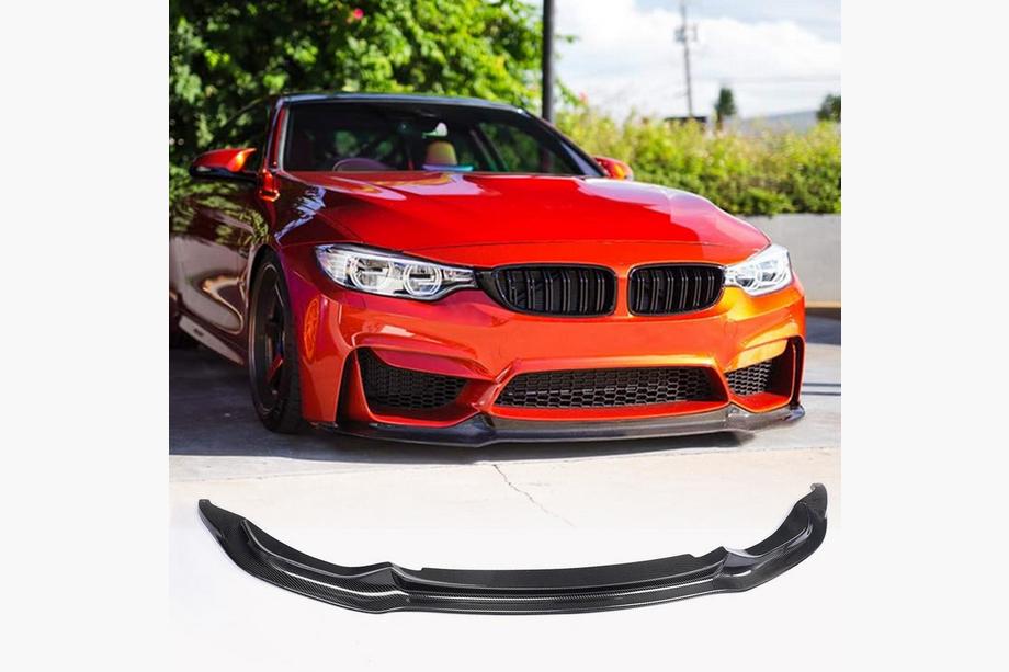 BMW 4 Series F32/F33/F36 2012-2020 Frontlippe V11 für F82/F83, Carbon Foto 1