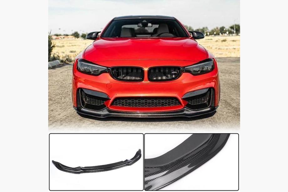 BMW 4 Series F32/F33/F36 2012-2020 Frontlippe V11 für F82/F83, Carbon Foto 3