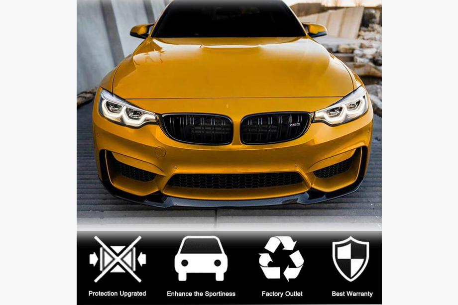 BMW 4 Series F32/F33/F36 2012-2020 Frontlippe V11 für F82/F83, Carbon Foto 4