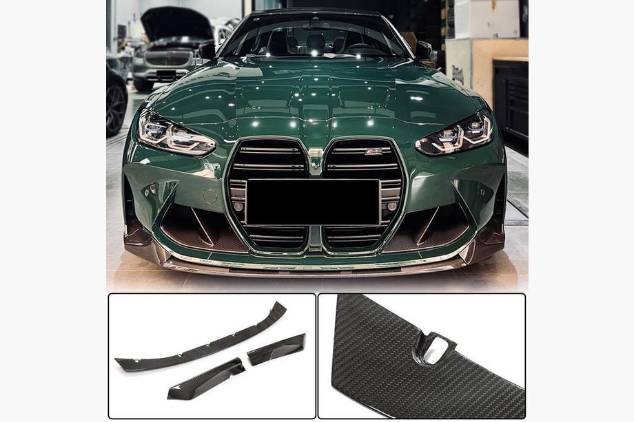 BMW 3 Series G20/G21 2018- Frontlippe V9 für G80 Carbon Image