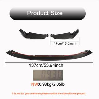 Frontlippe V2 für G82/G83, Carbon BMW 4 Series G22/23/26 2020- Foto 4