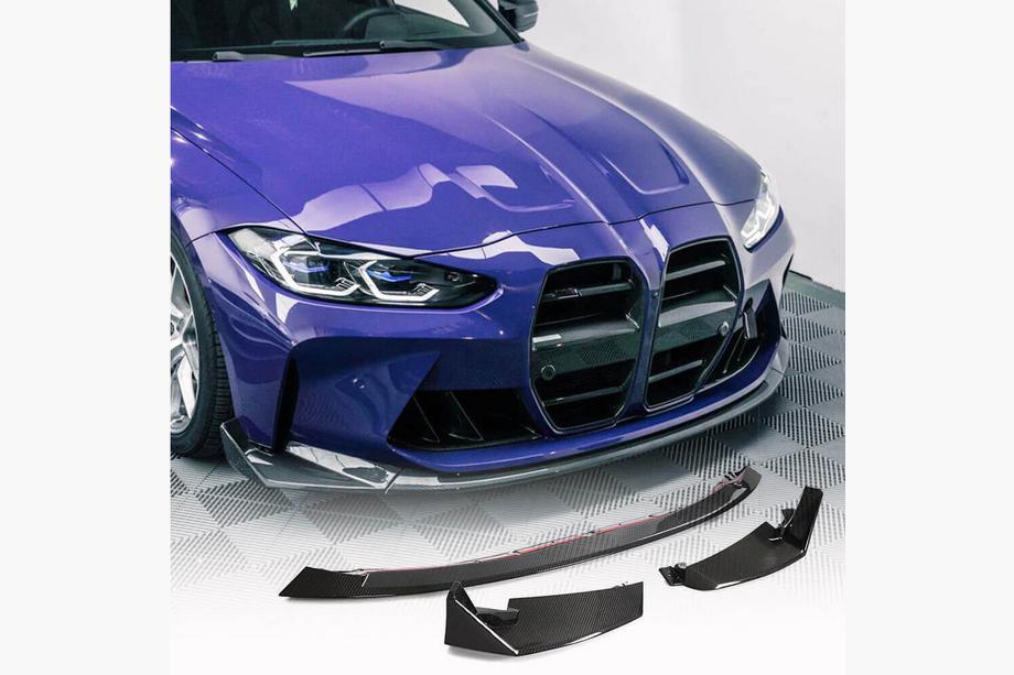 BMW 4 Series G22/23/26 2020- Frontspoiler Lippe V6 für G82/G83 Carbon Image