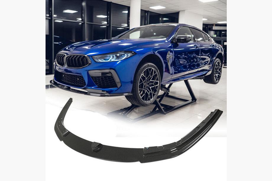 BMW 8 Series G14/G15/G16 2018- Frontstoßstangen Lippe Aufsatz (für F91/F92/F93 M8, Carbon) Foto 2