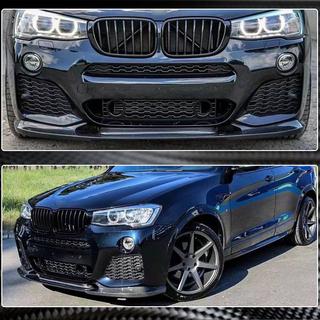 Frontstoßstangenlippe (für M-Sport 2014-2018, Carbon) Foto 3