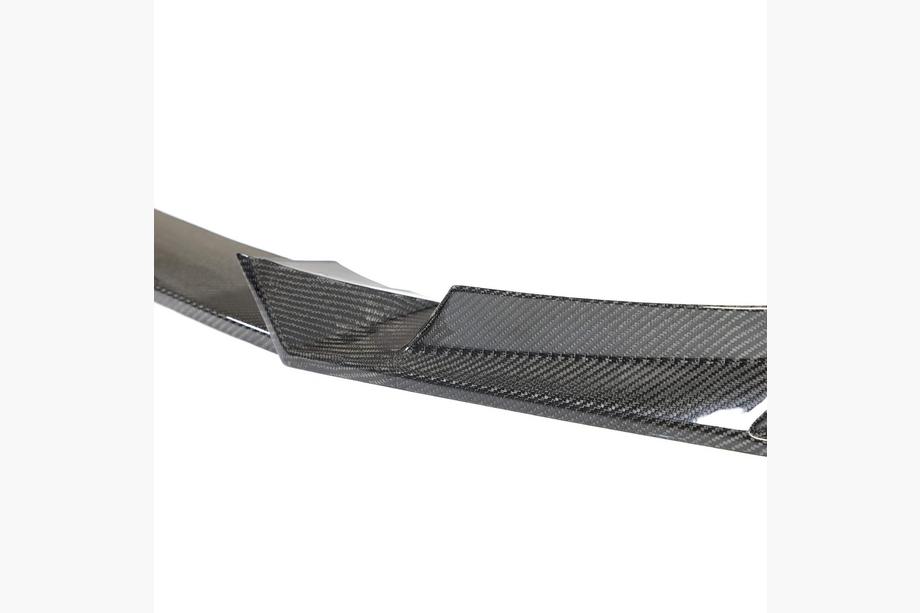 BMW X3 G01 2018- Frontstoßstange Lip Spoiler (für M-Sport 2022-2024, Carbon) Foto 6