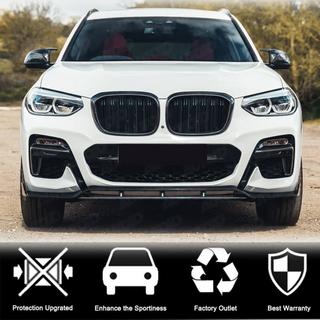Frontlippe für originalen M-Sport Stoßfänger 2018-2021, Carbon Foto 3