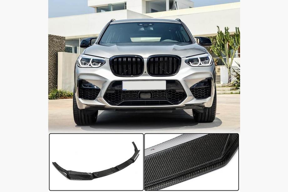 BMW X3 G01 2018- Frontlippe V1 für F97 2018-2021, Carbon Foto 1