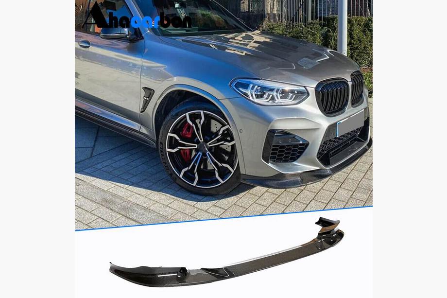 BMW X4 G02 2018- Frontlippe V2 für F98 2018-2021, Carbon Foto 1