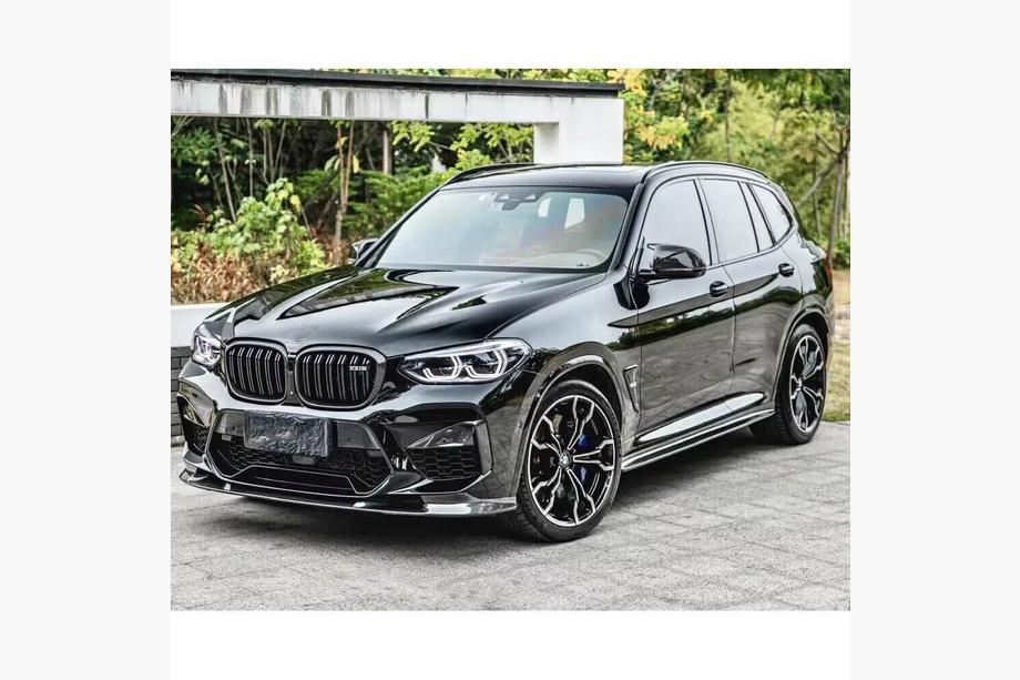 BMW X4 G02 2018- Frontlippe V2 für F98 2018-2021, Carbon Foto 5