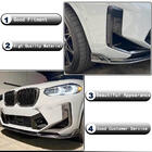 BMW X4 G02 2018- Frontstoßstangen Lippe Aufsatz (für F98 2022-2025, Carbon) Foto 3