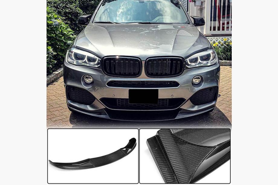BMW X5 F15 2013-2018 Frontlippe Stoßstange (für M-Sport, Carbon) Image