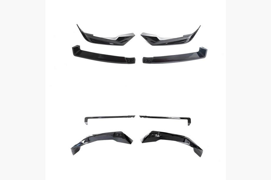 BMW X5 G05 2019–2026 Frontlip-Spoiler Paradigm V-5 (für M-Sport 2023–, Schwarz Hochglanz) Foto 5
