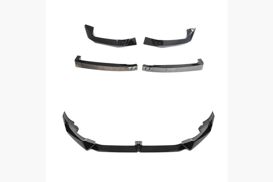 BMW X5 G05 2019–2026 Frontlip-Spoiler Paradigm V-5 (für M-Sport 2023–, Schwarz Hochglanz) Foto 6