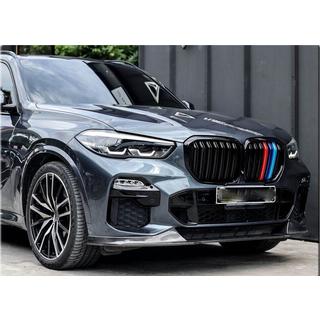 Front Lip Spoiler Paradigm V-4 (2018-2022, Echtcarbon) BMW X5 G05 2019–2026 Foto 2