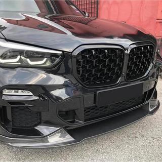 Front Lip Spoiler Paradigm V-4 (2018-2022, Echtcarbon) BMW X5 G05 2019–2026 Foto 4