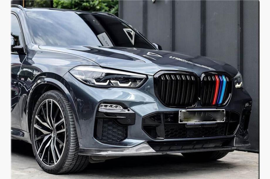 BMW X5 G05 2019–2026 Front Lip Spoiler Paradigm V-4 (2018-2022, Echtcarbon) Foto 2