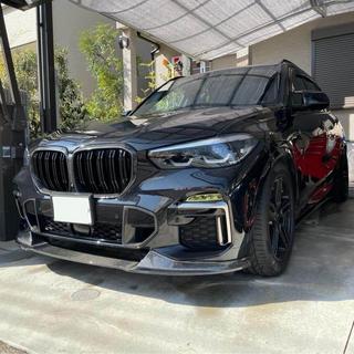 Frontstoßstangenlippe FRP V5 (2019-2022 M-Sport) BMW X5 G05 2019–2026 Foto 3